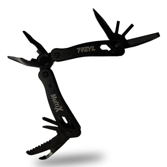 Treyl MultiX Multi-Tool 12-in-1 Stainless Steel Survival Gear